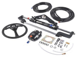 HO5124 468 Complete Marine Hydraulic Steering System w/ 2 x 24ft Hoses 08765647