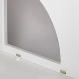 Cat Litter Box Enclosure with Scratch Pad, Hidden Litter Box Furniture, Wooden Pet House Sideboard, W1801137449