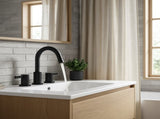 8-Inch Widespread Bathroom Faucet, 2-Handle 3-Hole with 360&deg Pull-Down Sprayer and Pop-Up Drain, 87967403