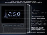 150PSI 4000mAHPortable Charging Digital Display Air Compressor with LED Lighting 94636949