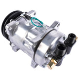 ZNTS New Air Conditioning Compressor TM16 Shuttle Bus 12V with 2 Grooves Z0006398A 47510648