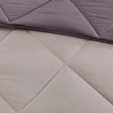 Full/Queen 3M Scotchgard Diamond Quilting Reversible Down Alternative Comforter Set B03598992