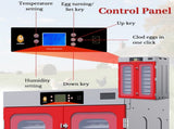 1000 Eggs Incubator Cabinet with Automatic Turning&Digital Temperature Control, Large Commercial 14699960