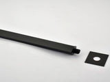 Shower System, 10-Inch Matte Black Full Body Shower System with Body Jets, Square Rainfall Shower 06159140