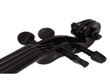 New 4/4 Acoustic Violin Case Bow Rosin Black 67620583