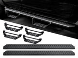 Running Boards Compatible with Ford Bronco 4 Door 2021-2026 , Two Stairs Side W2801P277662