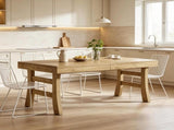 63 Inch Farmhouse Dining Table for 4 to 6 People, Kitchen Dinner Table 20476918