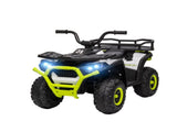 12V Kids 4-Wheeler ATV Quad, Ride-On Quad with Spring Suspension, LED Lights & Music USB 57249819