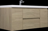 48" Floating Bathroom Vanity with Sink, Modern Wall-Mounted Bathroom Storage Vanity Cabinet with W1573P152702