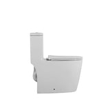 1.1/1.6 GPF Elongated Comfort Height Floor Mounted One-Piece Toilet , CUPC Certified, WaterSense B2724P246932