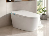Smart Toilet With Bidet Built In, One-piece Bidet Toilet Auto Flush, Auto Open/Close,Heated W3598P508851