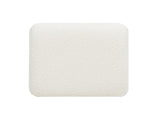 Lucia 25.5" Backless Upholstered Counter Stool with Resin Rattan Frame, Ivory White Boucle B2719P238395