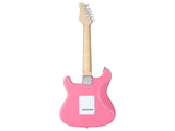 KST Stylish H-S-S Pickup Electric Guitar Kit with 5W AMP Bag Guitar Strap Strings rose red 24387924