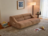 Shoes sofa-in-a-Box, Memory Foam 2-Seater Couch, No Installation & Easy to Transport, Deep Seat W668P381958
