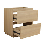 30" Bathroom Vanities without Sink, Modern Undermount Bathroom Sink Cabinet with Double drawer, W1972P188250