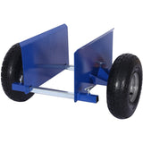 600lb Panel Dolly , 10in. Pneumatic Wheels ,blue W46559169