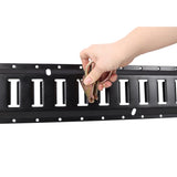 4ft E Track Tie-Down Rail Kit,Indoor E Track 4' for Garages, Vans, Trailers, Motorcycle Tie W465P262570