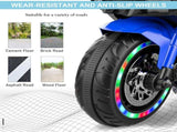Electric Motorcycle for Kids, 12V Battery Powered Ride on Toys 3 Wheels Motorcycle with LED Lights, 25679780