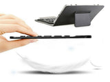 For Universal Android Tablets 10.1/10.5 Tablet Bluetooth Keyboard Case CoverBlack,Fits 10/10.1/10.5 00178611