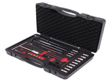 35 PCS Diesel Injector Seat Cutter Set and Manhole Cleaning Set 13 Seat Cutters 98661727