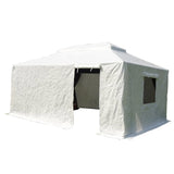 ZNTS 12'x14' Gazebo Cover for Hardtop Gazebos, Outdoor Universal Winter Gazebo Cover with Sidewalls and W1859P227653