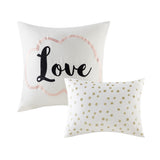 Twin/Twin XL Metallic Printed Comforter Set B03595840