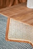 27.6x27.6x13.8" Teak Coffee Table W2078P174867