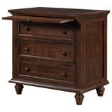 U_STYLE 3-Drawer Storage Wood Cabinet, End Table with Pull out Tray WF319367AAD