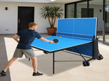 Offical Size Outdoor Table Tennis Table Foldable & Portable Ping Pong Table Set for Indoor Games W1408P436372
