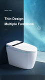 ZNTS Smart Toilet with Bidet Built-in, Auto Dual Flush, Auto Open & Close Bidet Toilet with Heated Seat, W2894P199872