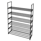 ZNTS 6 Tiers Shoe Rack Shoe Tower Shelf Storage Organizer For Bedroom, Entryway, Hallway, and Closet 37112785