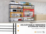5-layer double row, freely adjustable layer spacing, with adjustable feet, display stand, iron, 62691632