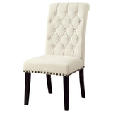 Beige Tufted Side Chairs B062P145442