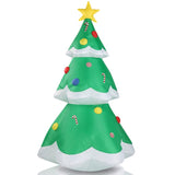 ZNTS 6.9 FT Lighted Christmas Inflatable Decoration, Inflatable Christmas Tree, Blow Up Yard Decorations 56140561