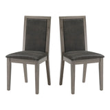 Dining Chairs Set of 2 Wood Dining Room Chair with MDF sponge Back, Kitchen Room Chair Side Chair, W876126495