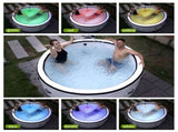 Large tub for 4 to 6 People, Portable Outdoor spa with 150 airjets and 1 Thermal Cover Massage 94018664