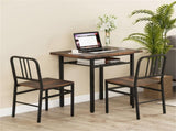 3-Piece Dining Table Set , Space-Saving Tuck-under Chair Design 89908797