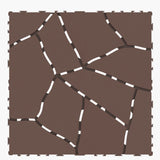 Stone Style 12" Patio Deck Tiles, DIY Module Interlocking Decking Tiles Floor Tile,Easy and Quick W206P196575