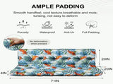 Outdoor Swing Cushions 70 Inch, Waterproof 4" Thick Porch Swing Cushion Replacement with Backrest 70429661