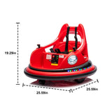 ZNTS 12V ride on bumper car for kids,electric car for kids,1.5-5 Years Old,W/Remote Control, LED Lights, W1578P198506