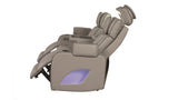 Fortuner Modern Style Upholstery Recliner Sofa Made with Wood & Massage Function Included-Gray B009P287712