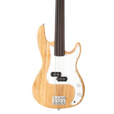 ZNTS Fretless Electric Bass Guitar Full Size 4 String for experienced Bass 32814801