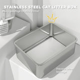 ZNTS Cat Litter Box、Cat Litter Box Enclosure 77756697