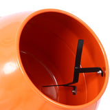 370W Portable Electric Concrete Mixer Cement Mixing Barrow Machine Mixing Mortar Handle with Wheel W46572270
