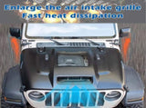 Space-Capsule Style Hood/Heat Dispersion Hood Compatible with 2018-2023 Jeep Wrangler JL JLU & W2801P247374