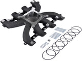 300-132 Single Plane Carb Intake Manifold Black Fits for GM LS Gen III IV LS1 LS2 LS6 13579267