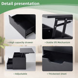 Lift-Top Coffee Table with Storage Center Tables Hidden Compartment & 2 Drawers, Sofa Table For W2282P188572
