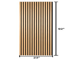 3/4 in. x 48 in. x 9 ft. 3D Fluted Sound Absorbing Wood Panels for Wall Acoustic Wall Panels B2763P494963