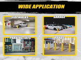 Safety Bollard Post, 36 Inch Height Steel Bollards, 4.5 Inch Diameter Parking Bollard, Yellow Powder 22986142