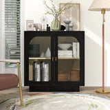 Storage Cabinet with Acrylic Door for Living Room, Dining Room, Study W688127148